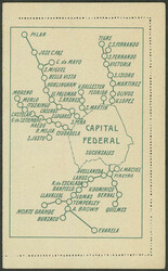 GJ.EXU-23, Expreso Urbano 1936 Pueyrredón 1.40P., with the ...