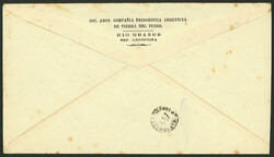 5/OC/1940 Rio Grande (Tierra del Fuego) to Buenos Aires, registered ...