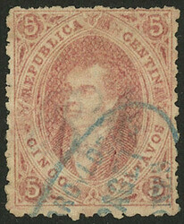 1715: Argentinien - Stempel