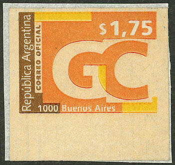 GJ.6, $1.75, UNUSED with sheet margin (stamp that was never sold to ...