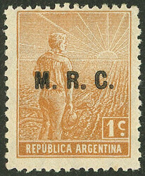 GJ.575, on German paper with vertical honeycomb wmk, perf 13¼ x 12½