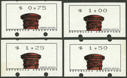 GJ.14/17, the first 4 values of the set, VF