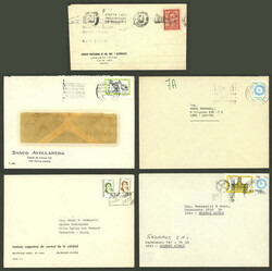 SLOGAN CANCELS: over 70 covers used between 1940s and 1990s, all with ...