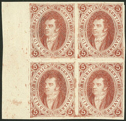 GJ.R6, 1999 Official reprint made by Cia Sudamericana de Billetes de ...