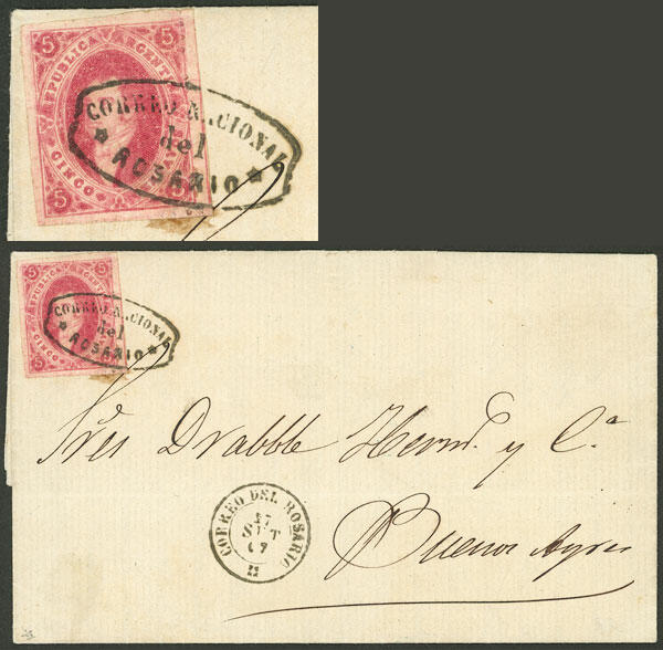 GJ.33, 7th printing PERFORATED, beautiful example of huge margins and ...