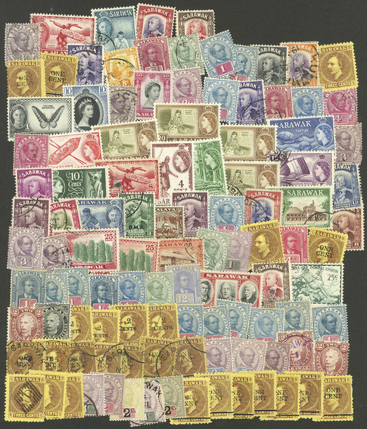 Small lot of used or mint stamps, very fine general quality, good ...