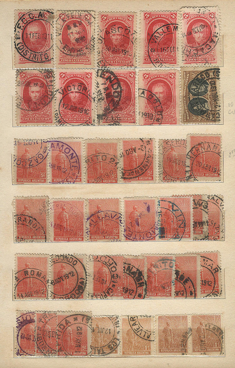 Image 3 for lot number 366 for Philatino #2546 - WORLDWIDE + ARGENTINA: General December auction