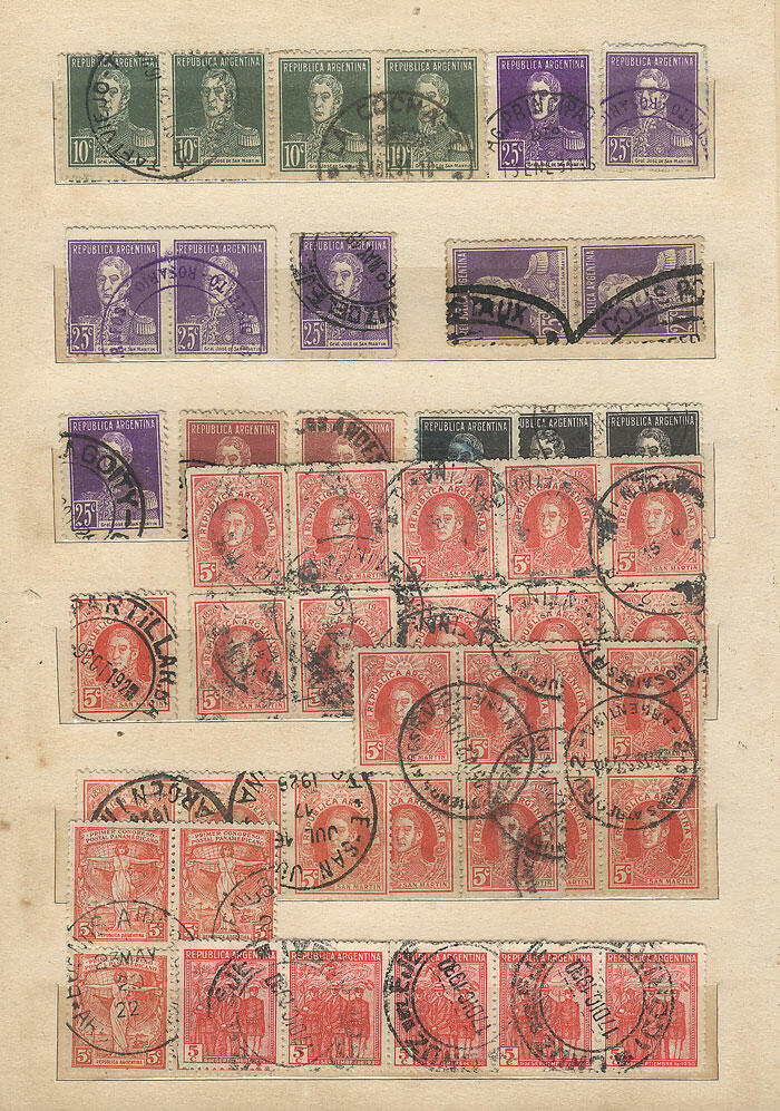 Image 5 for lot number 366 for Philatino #2546 - WORLDWIDE + ARGENTINA: General December auction