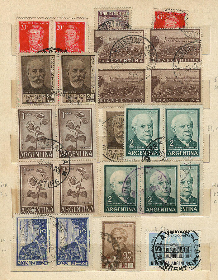 Image 9 for lot number 366 for Philatino #2546 - WORLDWIDE + ARGENTINA: General December auction