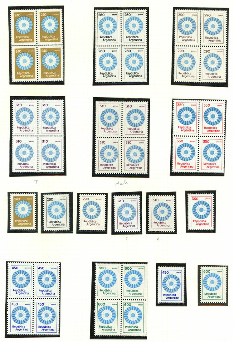 Balance of modern collection (circa late 1970s and early 1980s), with ...