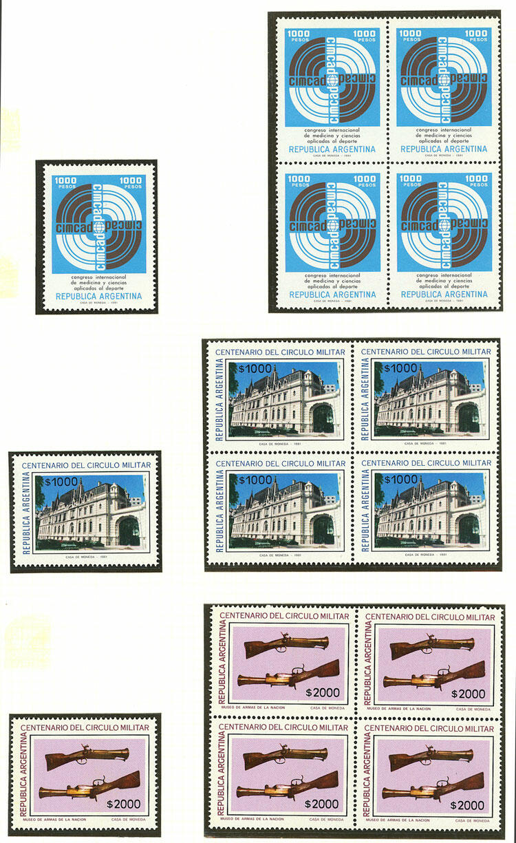 Image 41 for lot number 367 for Philatino #2546 - WORLDWIDE + ARGENTINA: General December auction