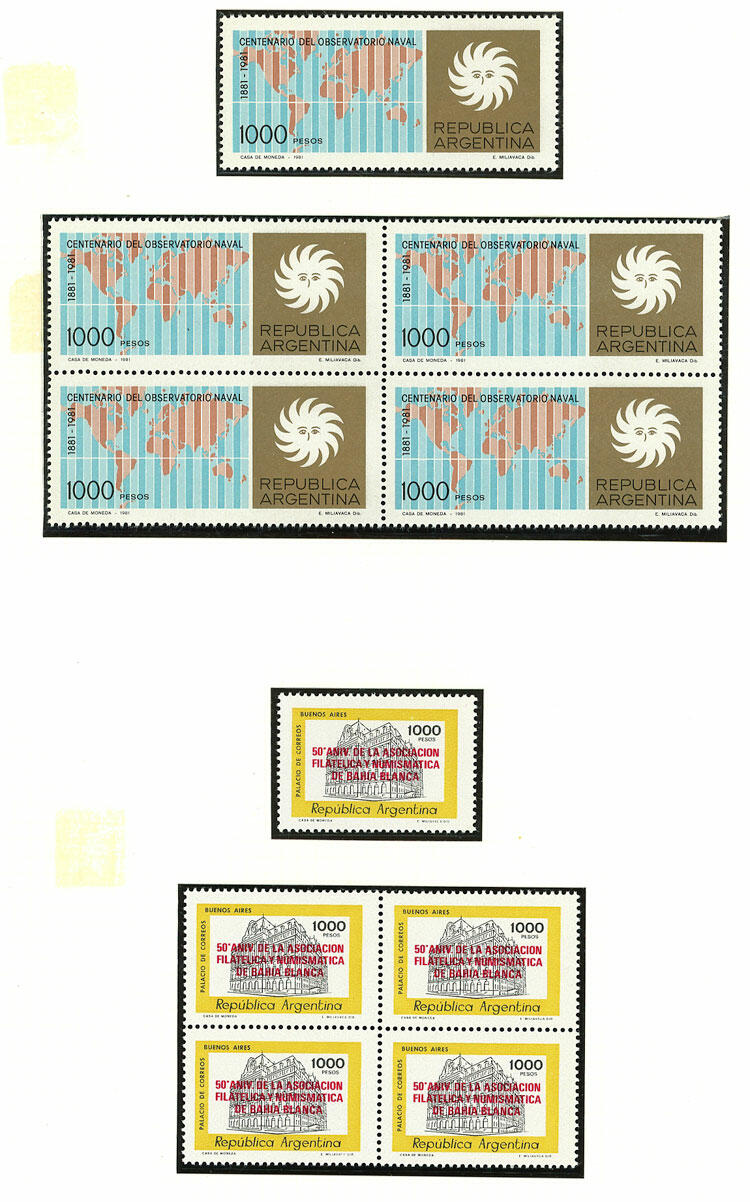 Image 44 for lot number 367 for Philatino #2546 - WORLDWIDE + ARGENTINA: General December auction