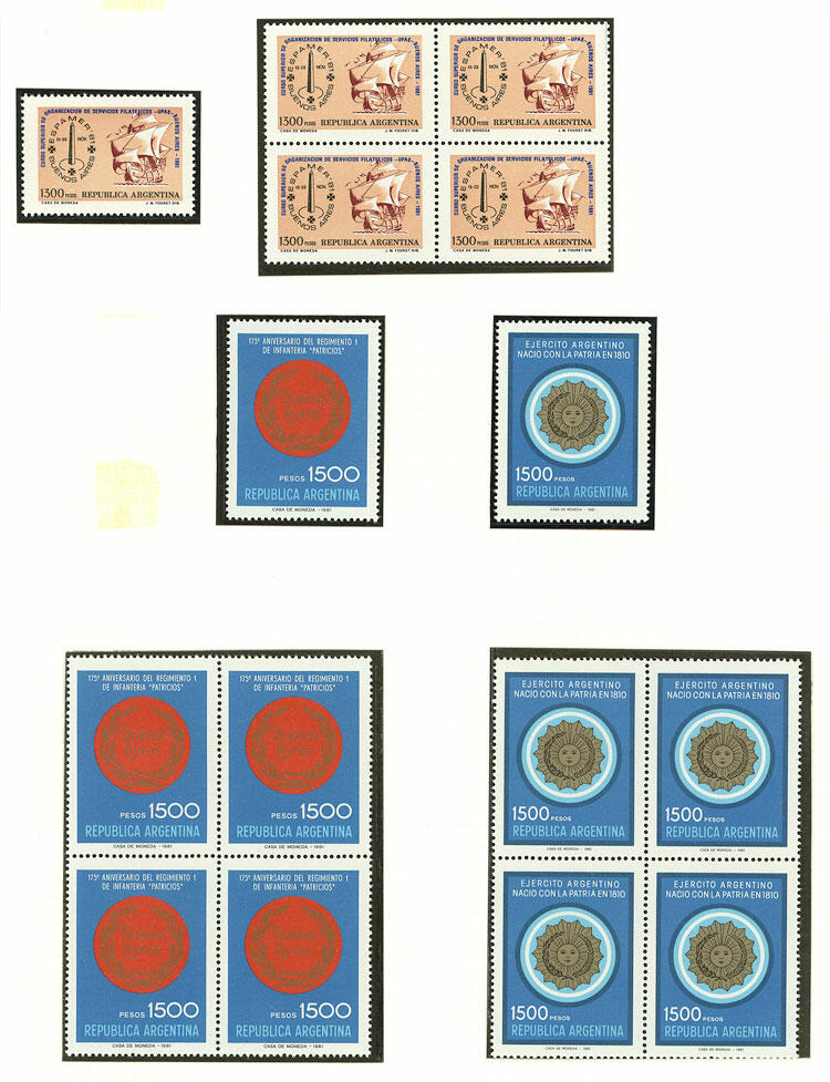 Image 47 for lot number 367 for Philatino #2546 - WORLDWIDE + ARGENTINA: General December auction