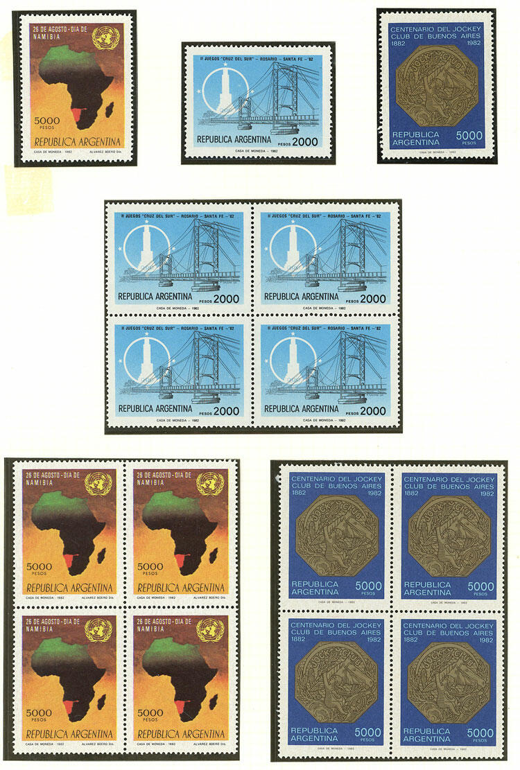 Image 57 for lot number 367 for Philatino #2546 - WORLDWIDE + ARGENTINA: General December auction