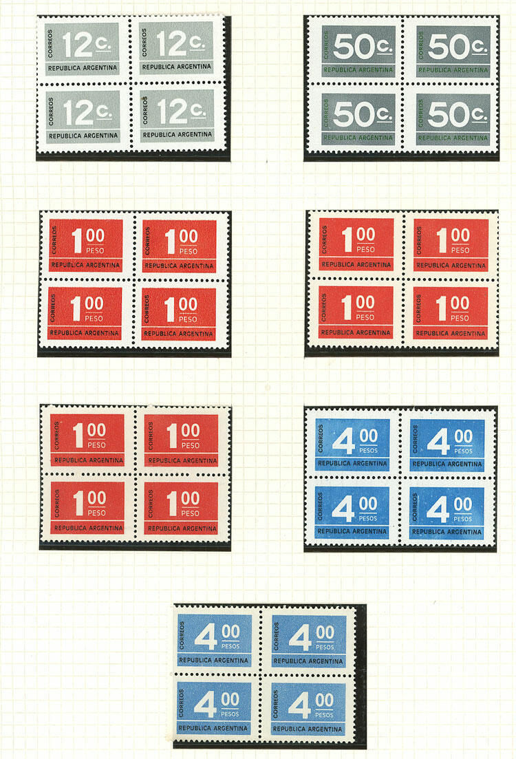 Image 3 for lot number 367 for Philatino #2546 - WORLDWIDE + ARGENTINA: General December auction