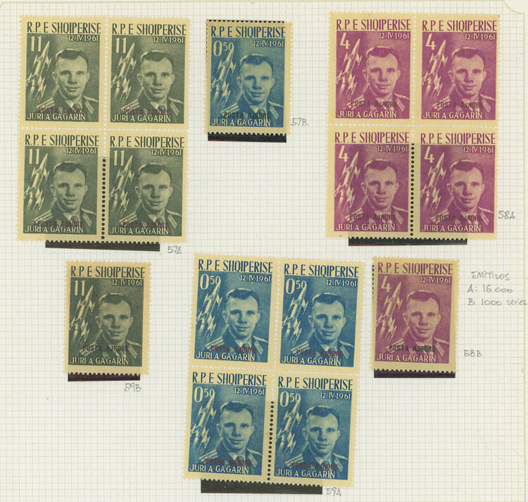Collection with good values on 7 album pages, used or mint (several ...