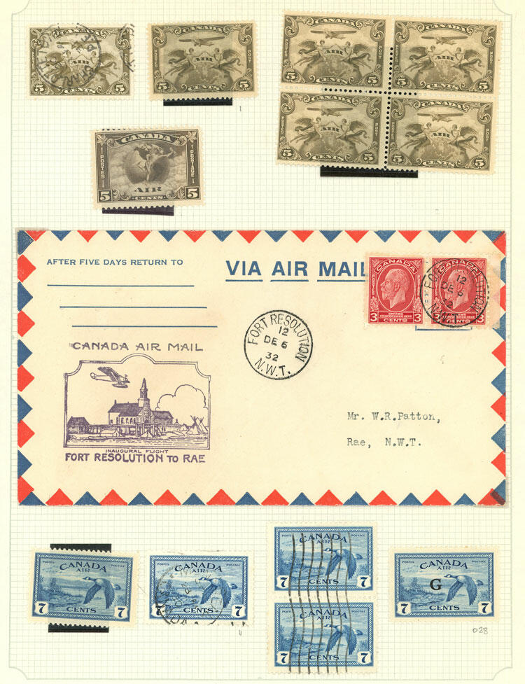 Collection with many album pages (about 40) with mint (many are MNH) ...