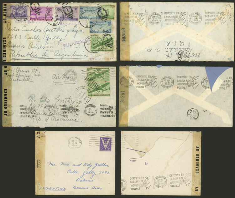 Image 3 for lot number 801 for Philatino #2546 - WORLDWIDE + ARGENTINA: General December auction