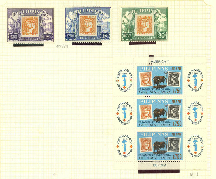 Image 8 for lot number 825 for Philatino #2546 - WORLDWIDE + ARGENTINA: General December auction