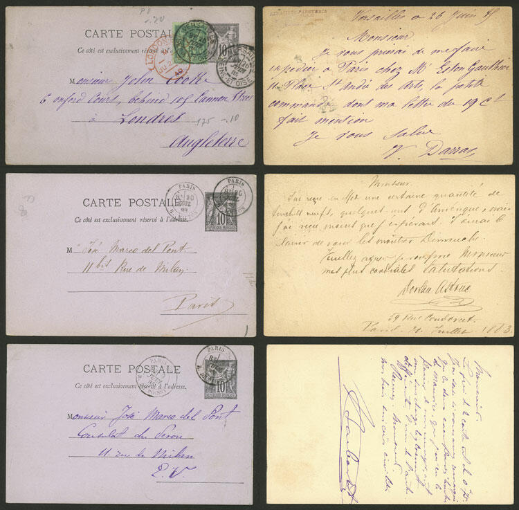 Image 3 for lot number 835 for Philatino #2546 - WORLDWIDE + ARGENTINA: General December auction