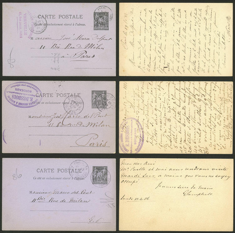 Image 4 for lot number 835 for Philatino #2546 - WORLDWIDE + ARGENTINA: General December auction