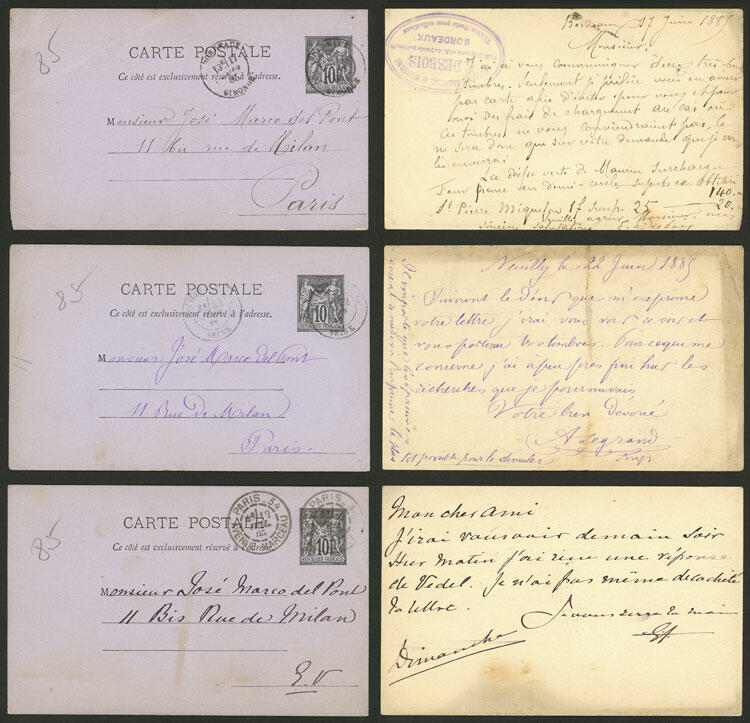 Image 6 for lot number 835 for Philatino #2546 - WORLDWIDE + ARGENTINA: General December auction