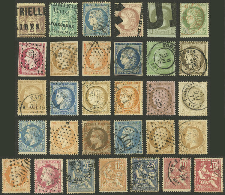 Lot of classic and very old stamps, most of fine to very fine quality ...
