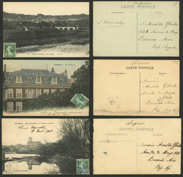 Image 4 for lot number 850 for Philatino #2546 - WORLDWIDE + ARGENTINA: General December auction