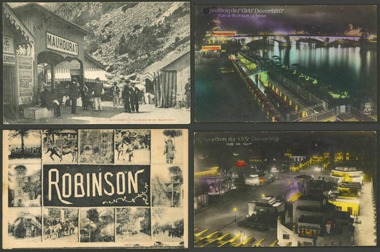 21 Old PCs with very nice views, fine to VF general quality, several ...