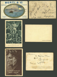 33 Old PCs, including artistic, advertising, and political cards, ...