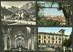 Over 70 postcards (circa 1930/60), most with very good views of small ...
