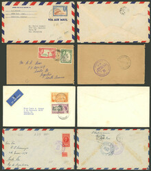COUNTRIES OF CENTRAL AMERICA: 11 Covers sent to Argentina, a few ...