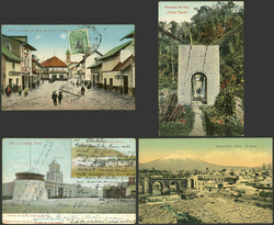 18 Old postcards with very good views, very fine general quality! ...
