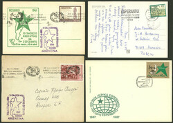 11 Covers or cards of various countries and periods, all related to ...