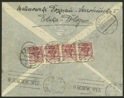 27/AU/1932 Poznan - Argentina, 5th flight of ZEPPELIN to South ...