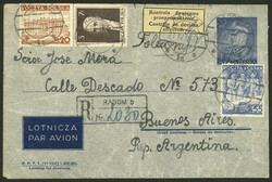4945: Polonia - Airmail stamps