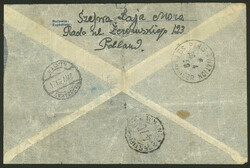 27/AP/1939 Radom - Argentina, airmail stationery envelope of 55gr. + ...