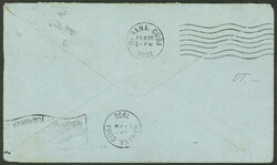 23/JA/1932 Bulawayo - London - Cuba, cover carried to London on first ...