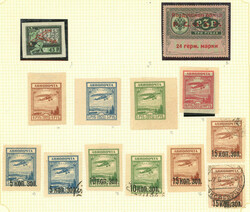 AVIATION AND AIRMAIL: Collection in album with large number of good ...