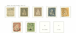 Collection on Marini album pages, fairly complete from 1905 up to ...