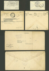 DIPLOMATIC MAIL: 19 Covers of several South American countries, with ...