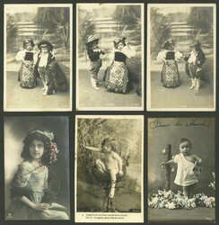 CHILDREN, BABIES: 80 Old PCs, very nice, fine general quality! ...