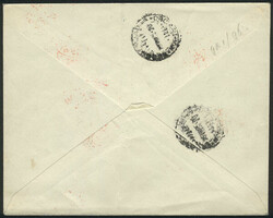 25/AU/1925 First flight Florida - Montevideo, registered cover with ...