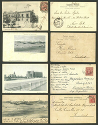 MONTEVIDEO: 24 Old postcards with very nice views, fine to VF general ...
