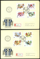 14 FDC covers, used covers, etc. of several countries, including ...