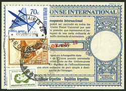 1715: Argentinia - IRC (reply coupon)