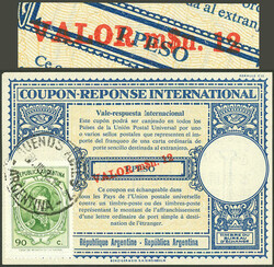 1715: Argentinia - IRC (reply coupon)