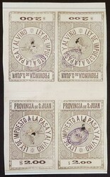 1715: アルゼンチン - Revenue stamps
