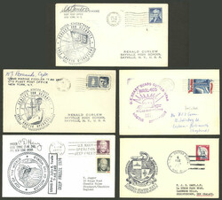 15 Covers or cards with special markings of American Arctic ...