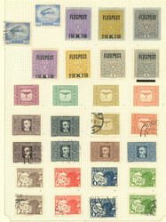 4745: Austria - Airmail stamps